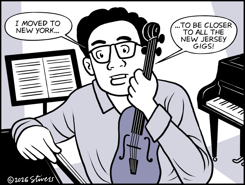 I moved to New York…